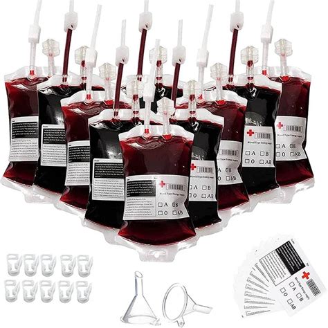 where to get fake blood bags|real blood bag.